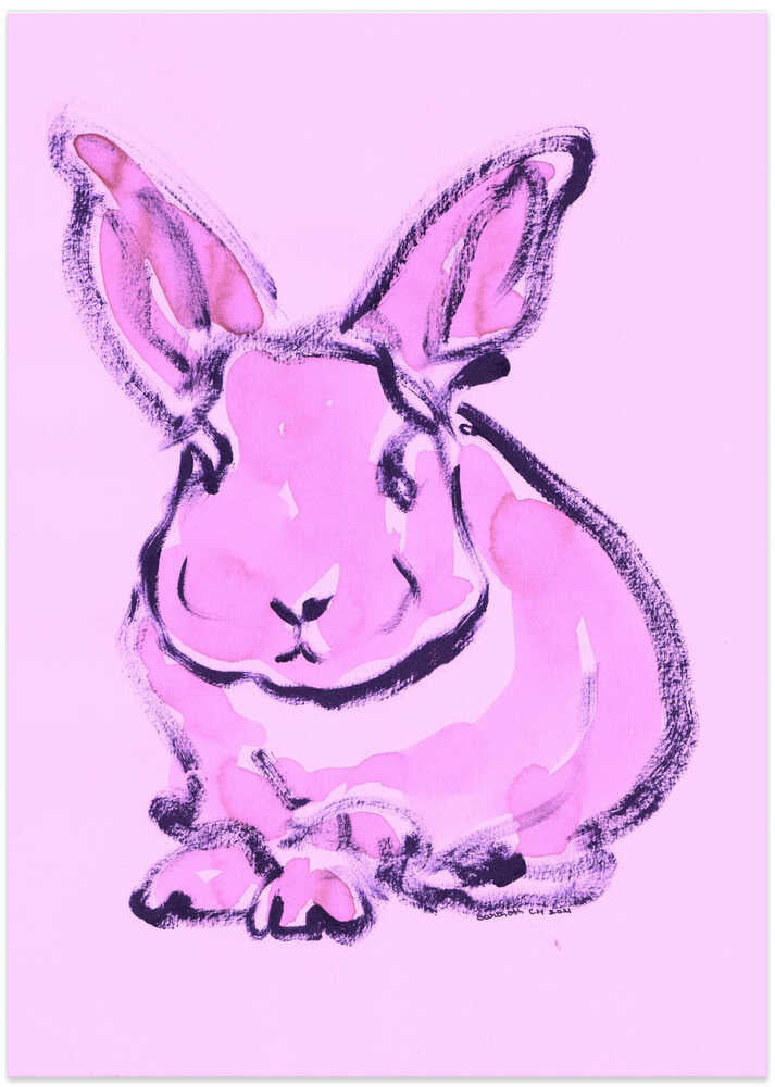 Pastel Bunny Charm