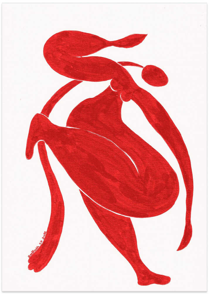 Fluid Red Dancer