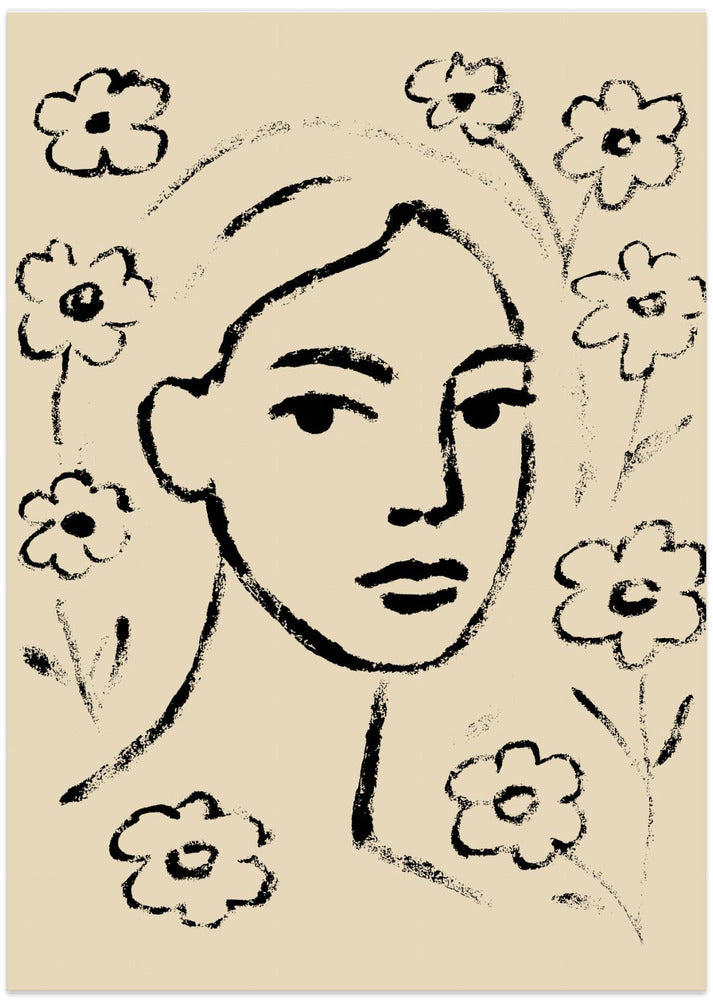 Floral Contemplation