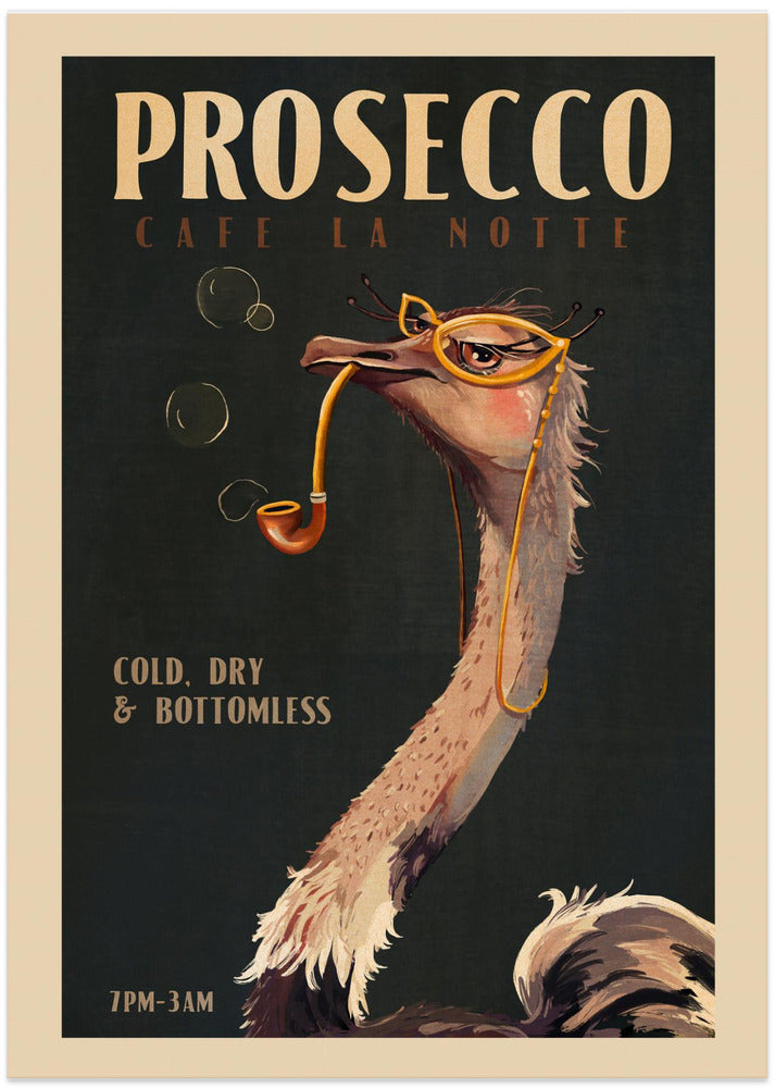 Elegant Ostrich Café