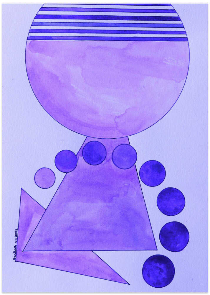 Purple Geometric Play