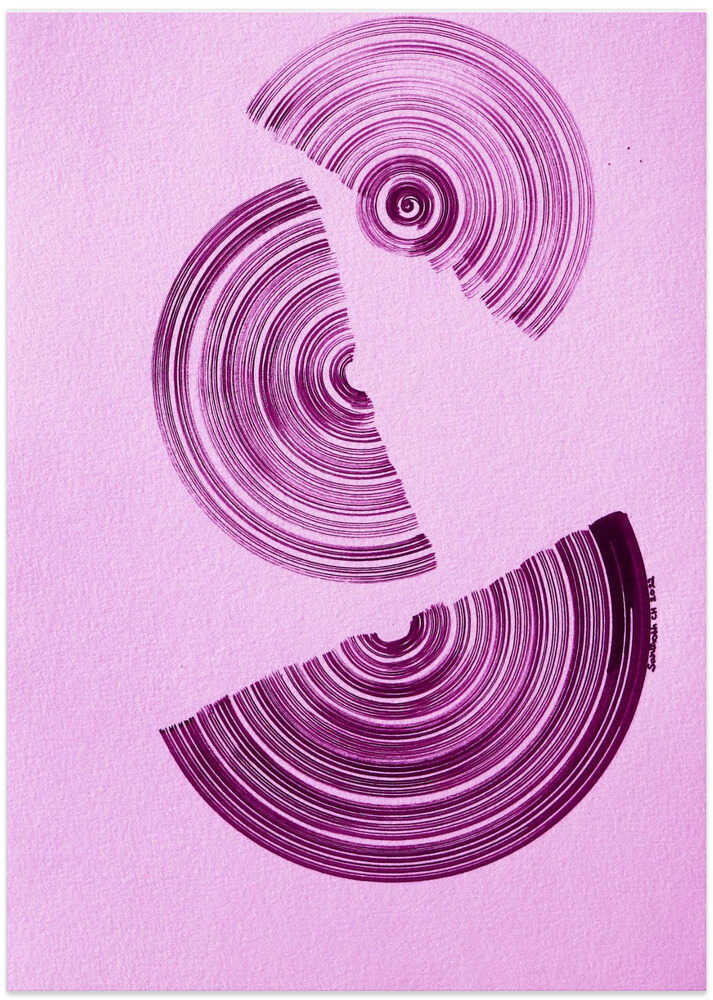 Purple Spiral Echoes