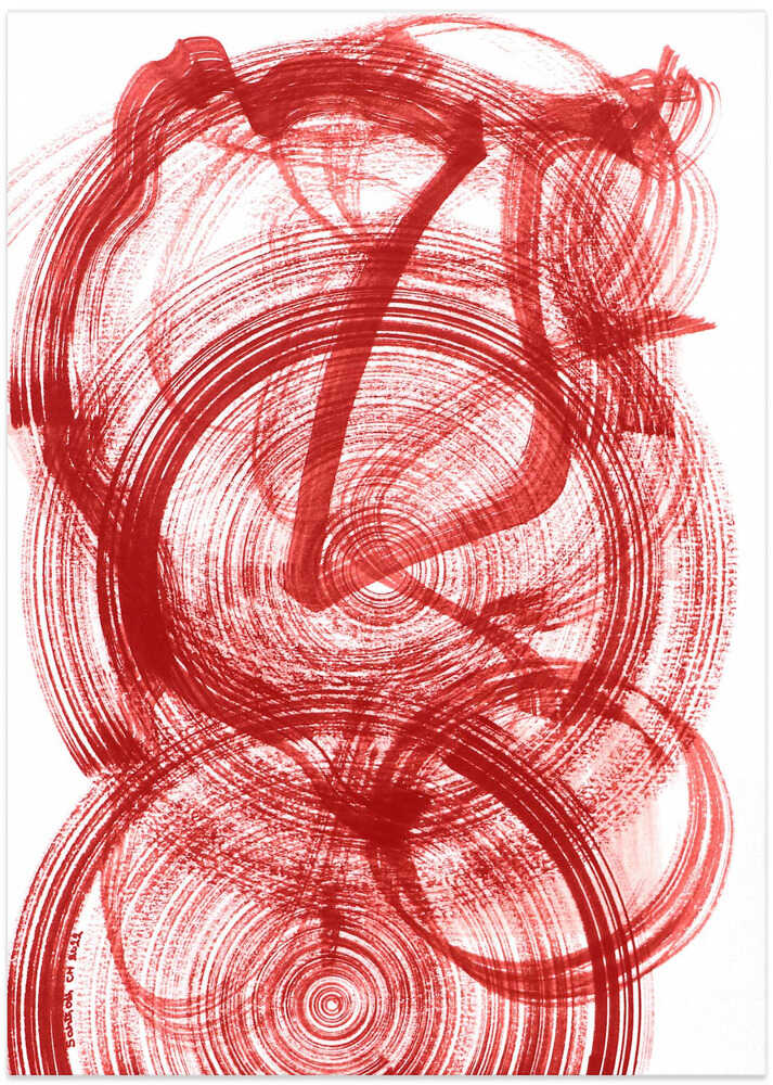 Crimson Spirals Dance