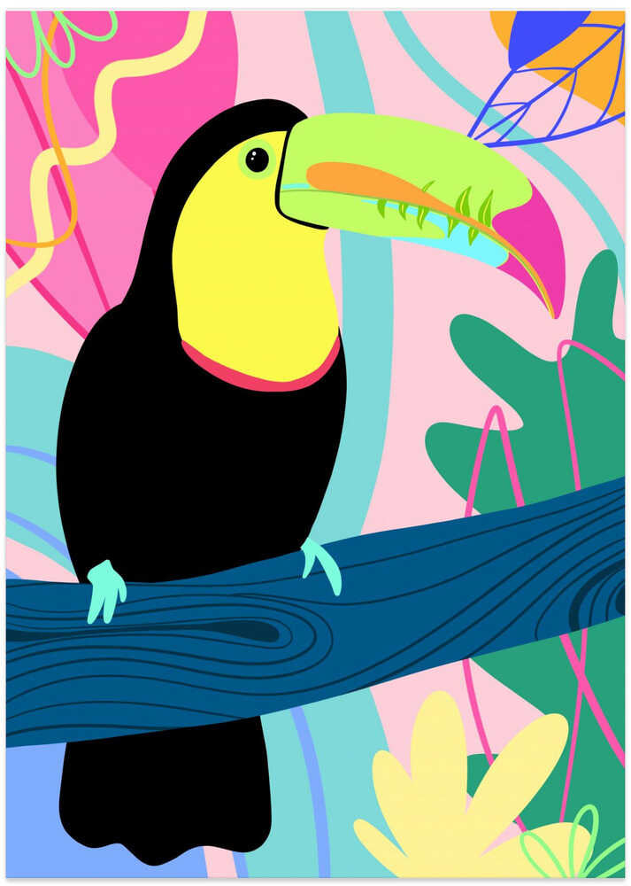 Colorful Toucan