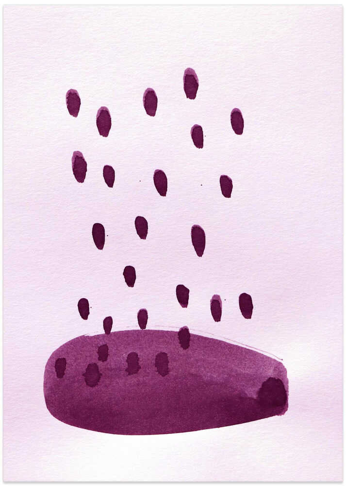 Purple Raindrops