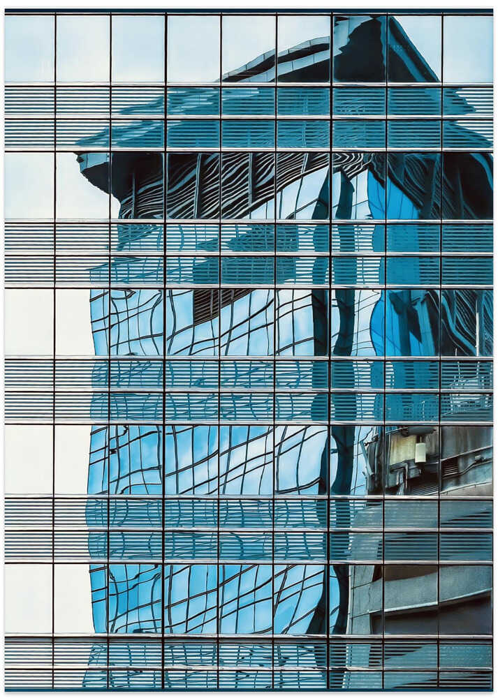 Reflections in glass - Hong Kong