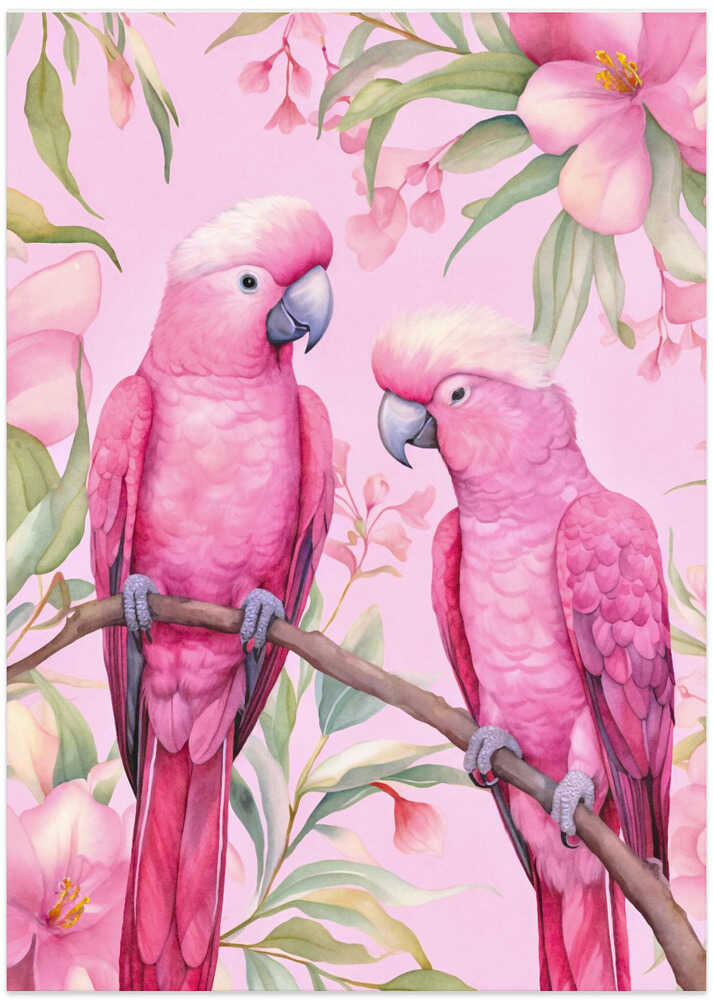 Pink Cockatoo Love