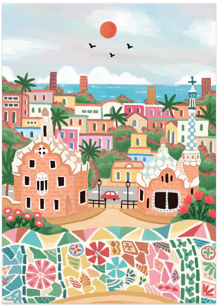 Colorful Coastal Dream