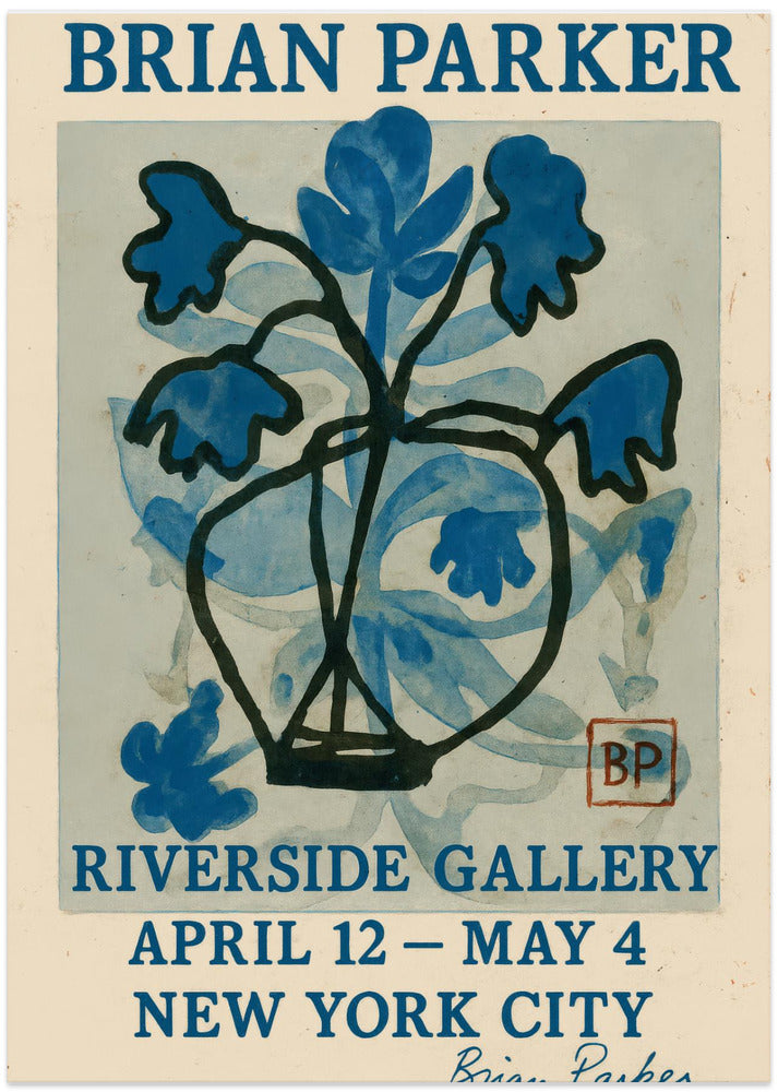 Brian Parker gallery poster