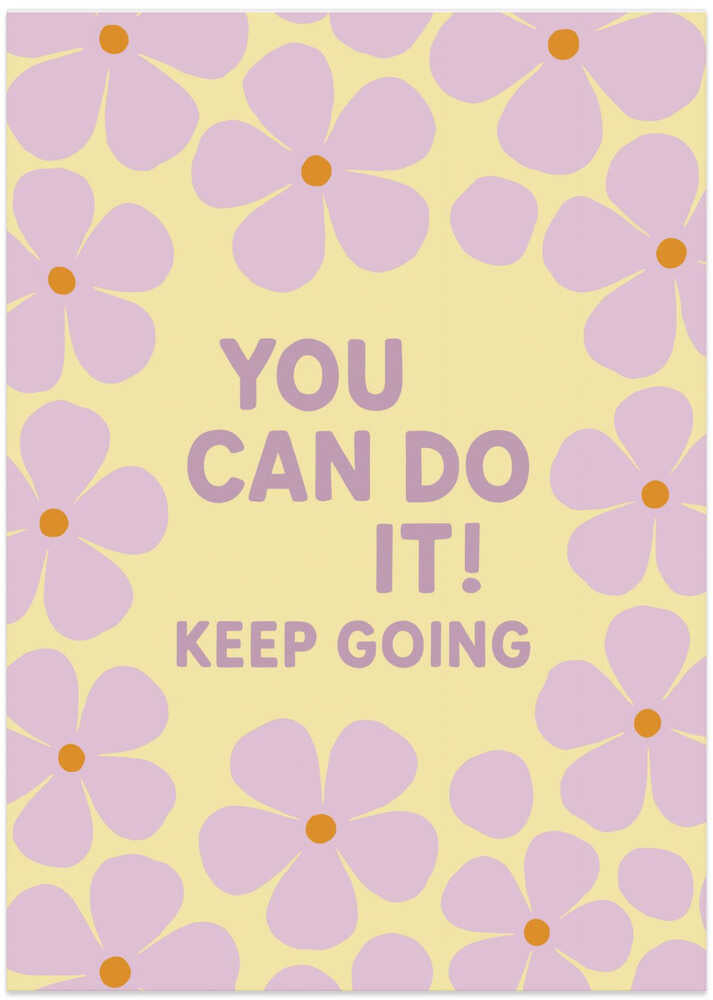 Floral Motivation Burst