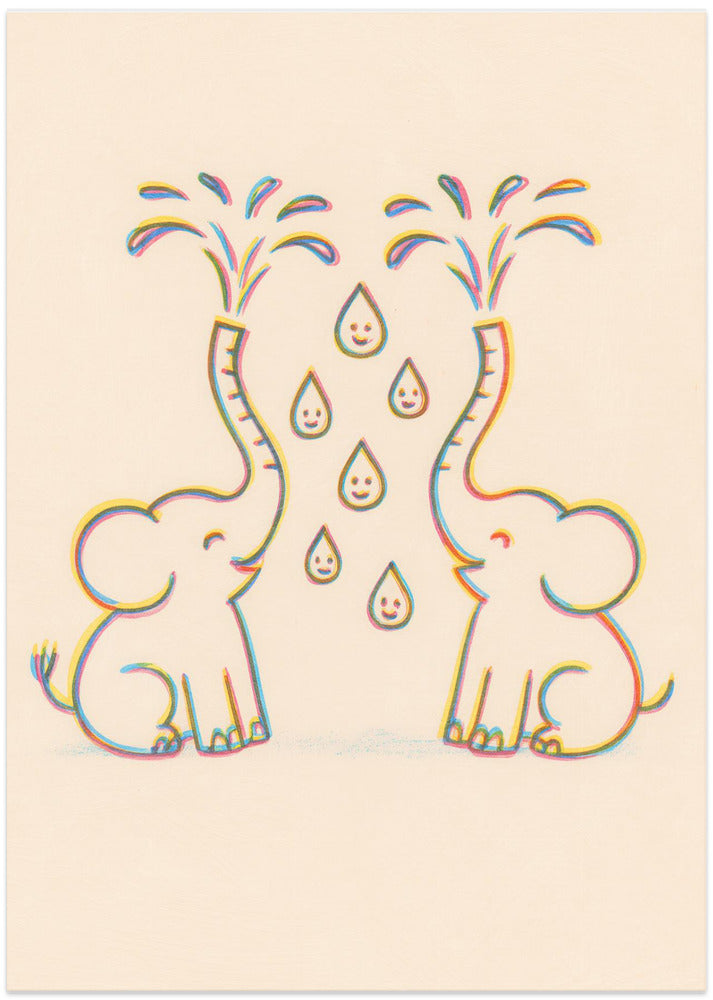 Elephant Splash Joy