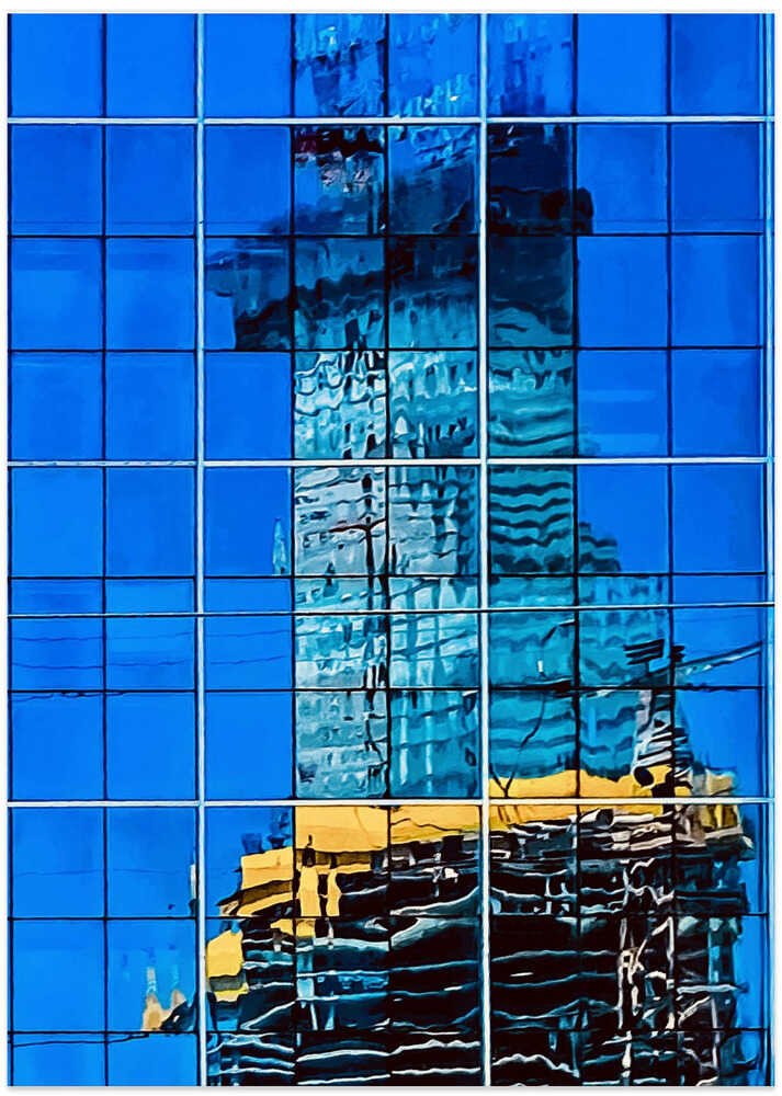 Reflections in glass -TLV Jaffa