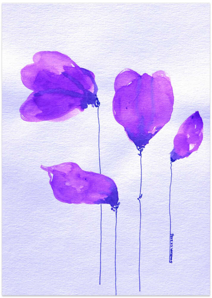 Purple Breeze Blooms