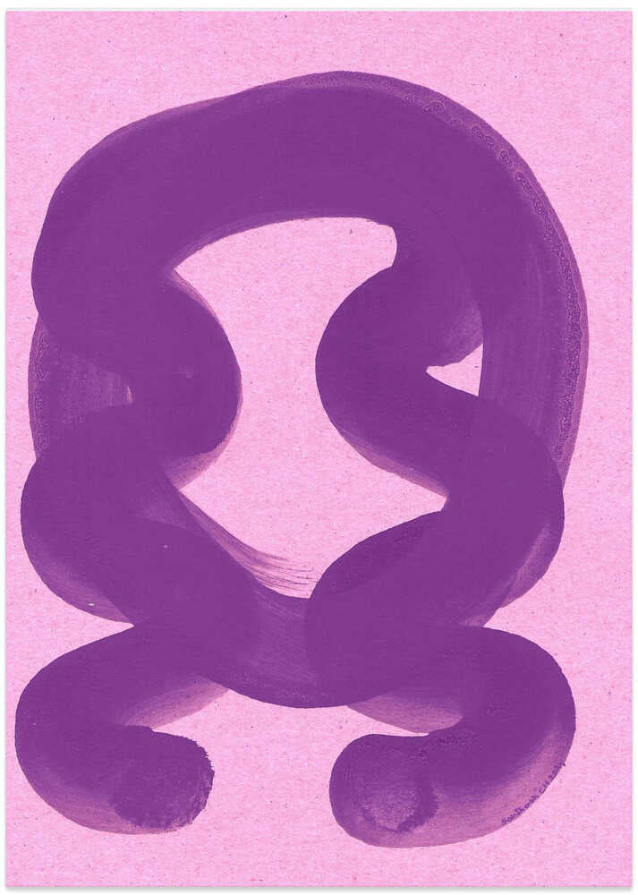 Fluid Purple Gesture