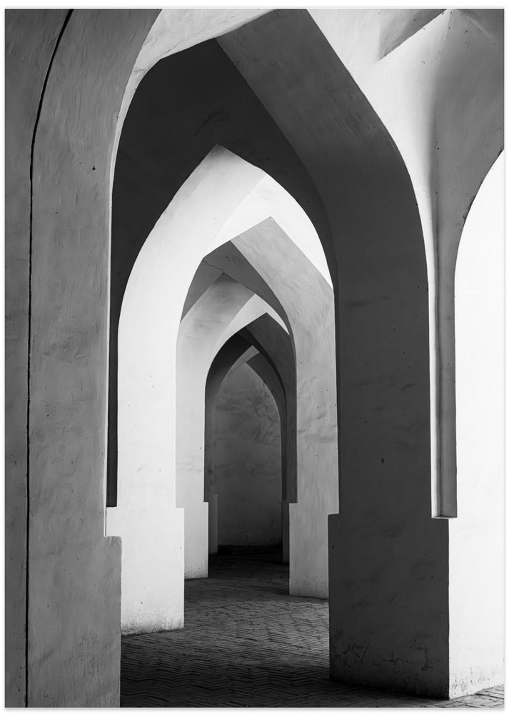 A Quiet Moment Among the Arches of Shakhrisabz