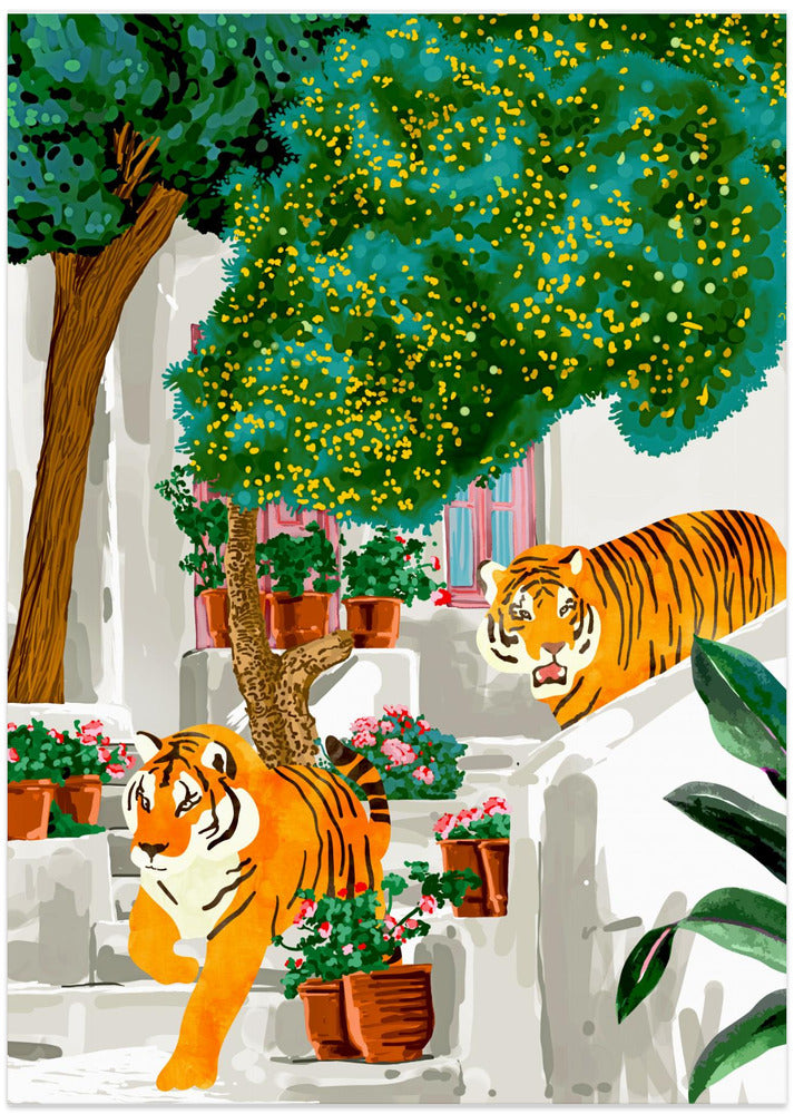 Tigers In Greece