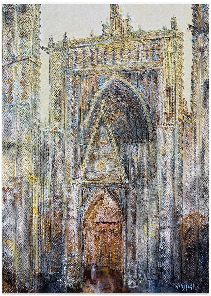 Rouen Cathedral in Lace n° 10