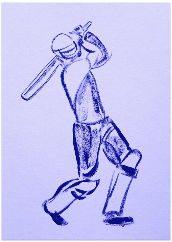 Cricket Swing Sketch