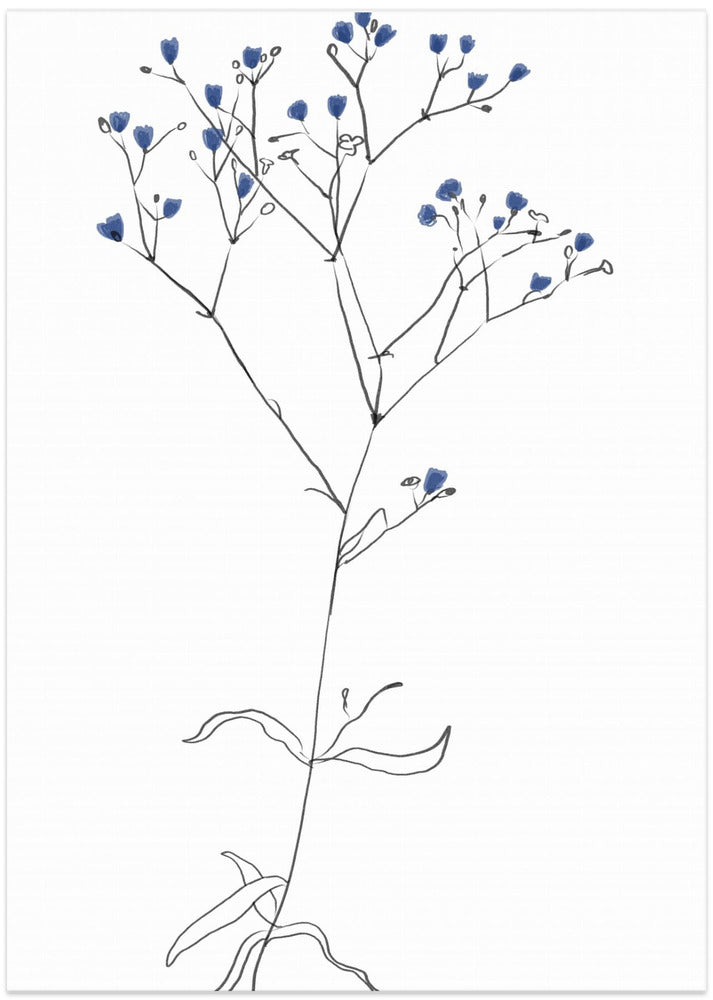 Simple Line Art Plant