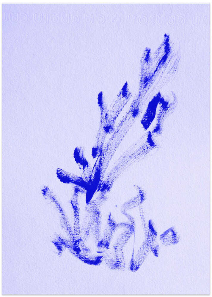 Blue Expression Burst