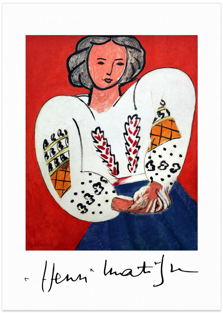 Henri Matisse, La Camicetta Romena, 1940