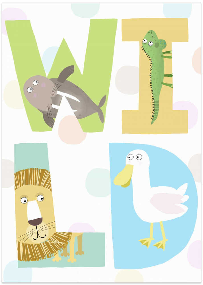 Wild Animal Alphabet Fun