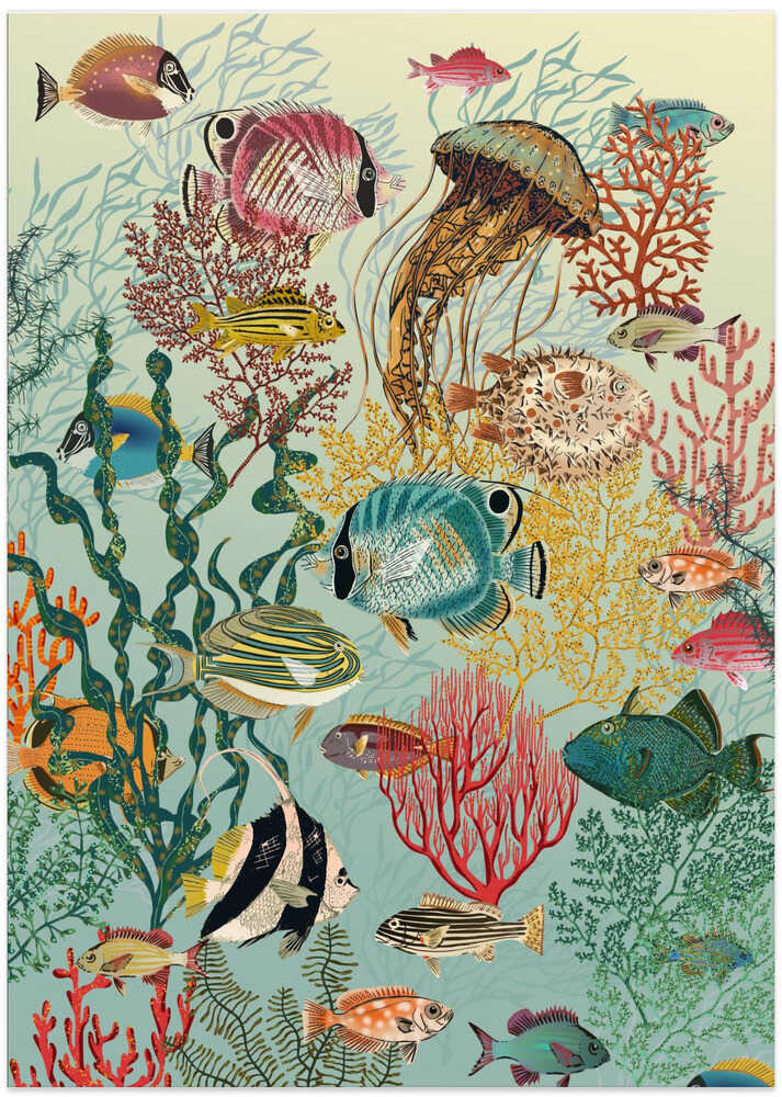 coral reef deep silence mint