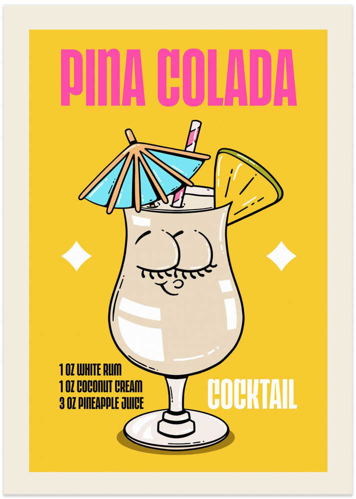 Pina Colada Character