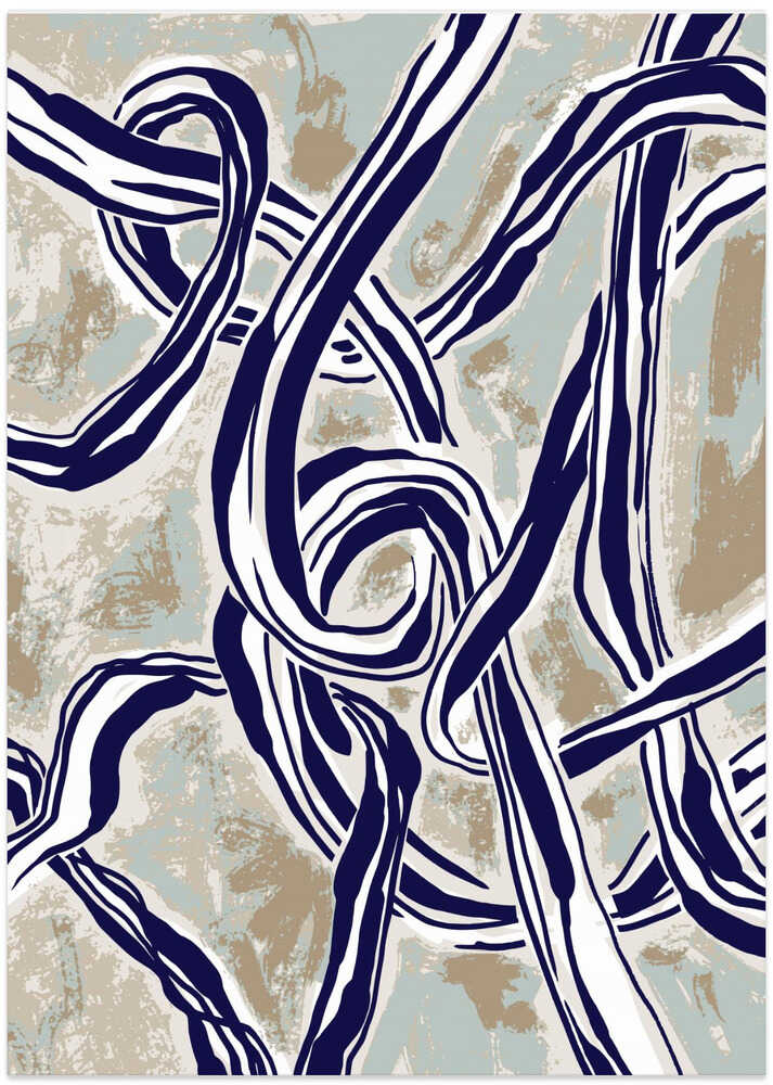 Follow the lines Abstract knots