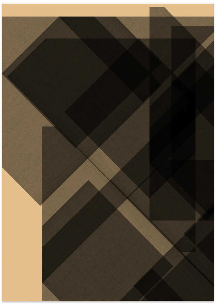 Geometric Intersections: Minimalist No.3