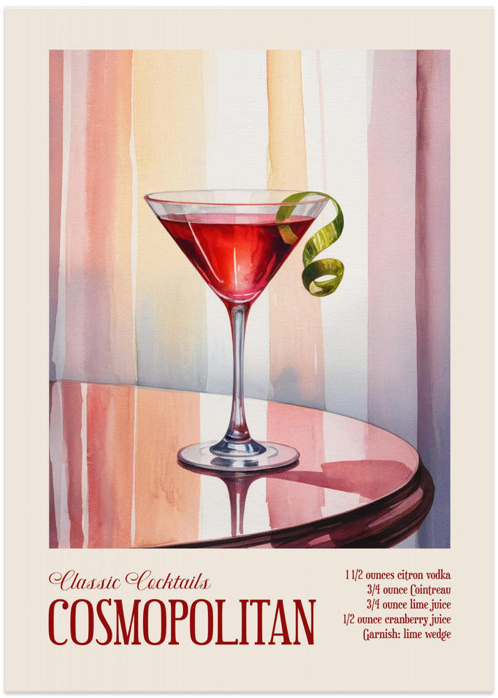 Classic Cocktails - Cosmopolitan