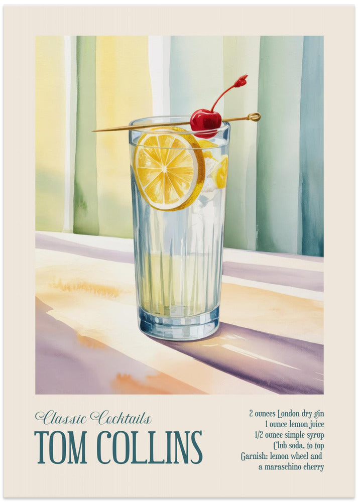 Classic Cocktails - Tom Collins