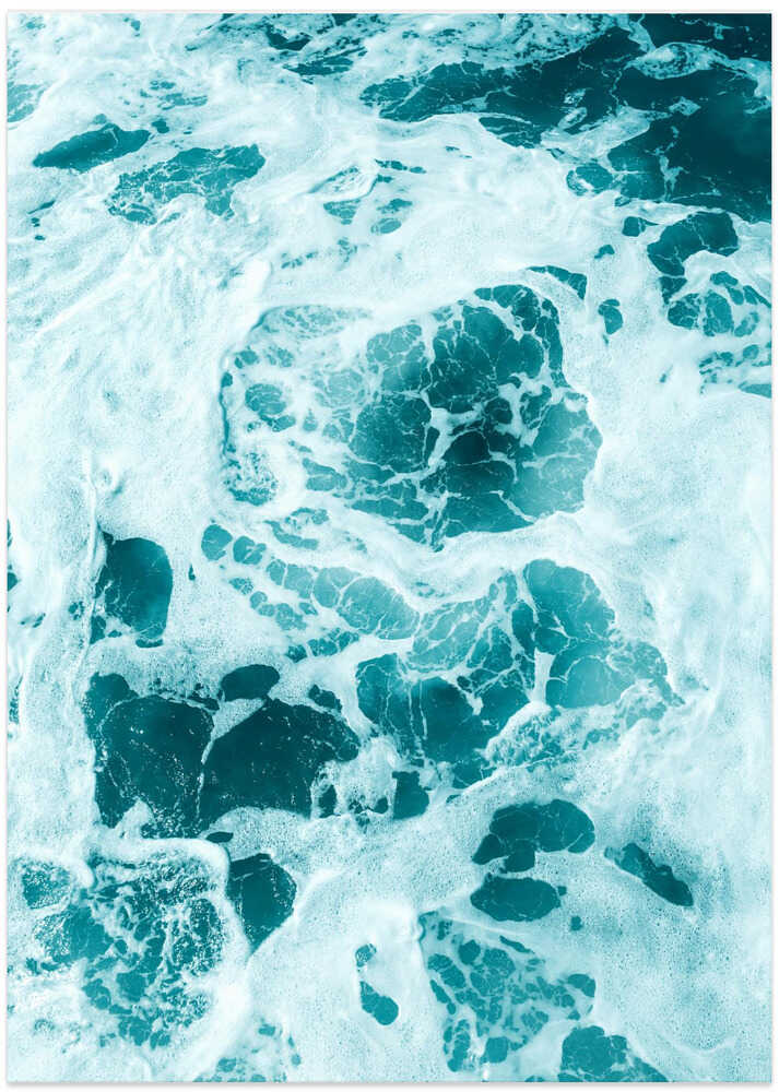 Turquoise Ocean Waves