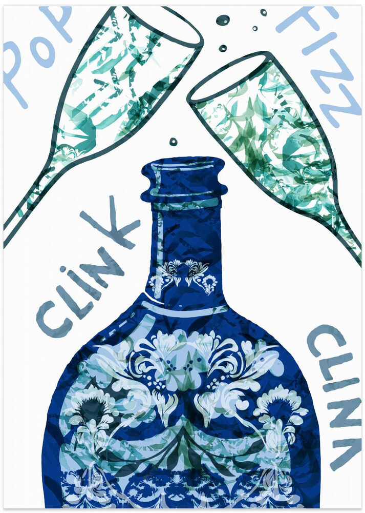 Effervescent Elegance: Celebration Poster