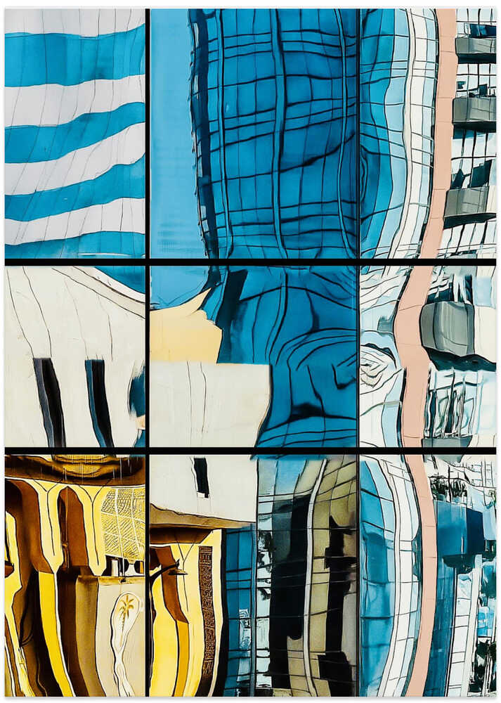 Reflections in Glass - Dubai, UAE