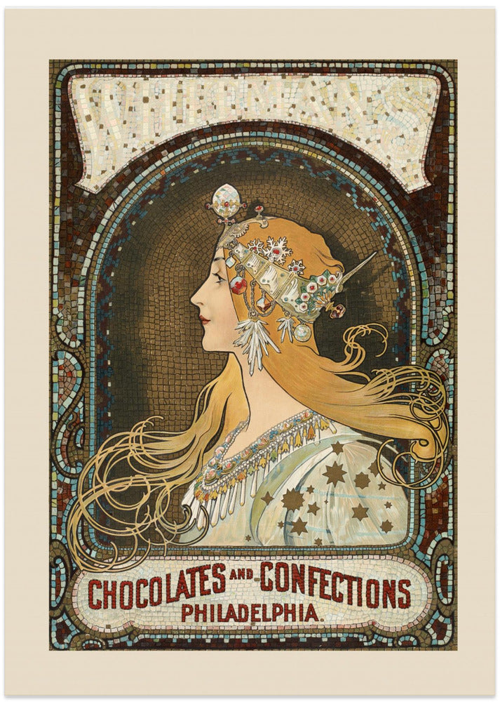 Zodiac (1896) By Alphonse Mucha