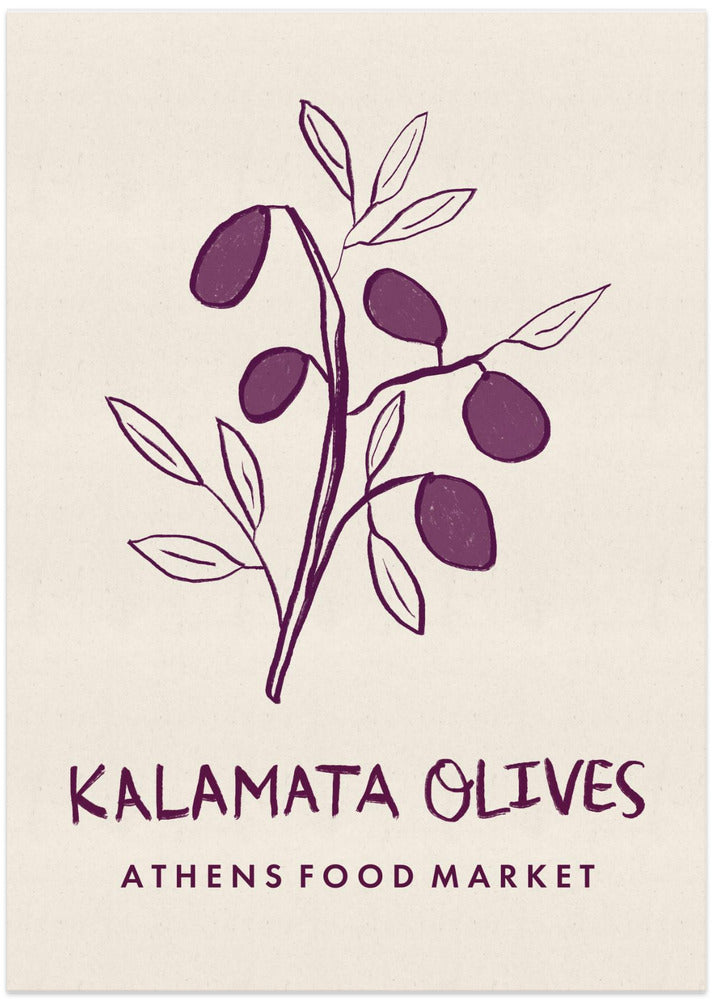 Kalamata Olives Athens Food Market Greece