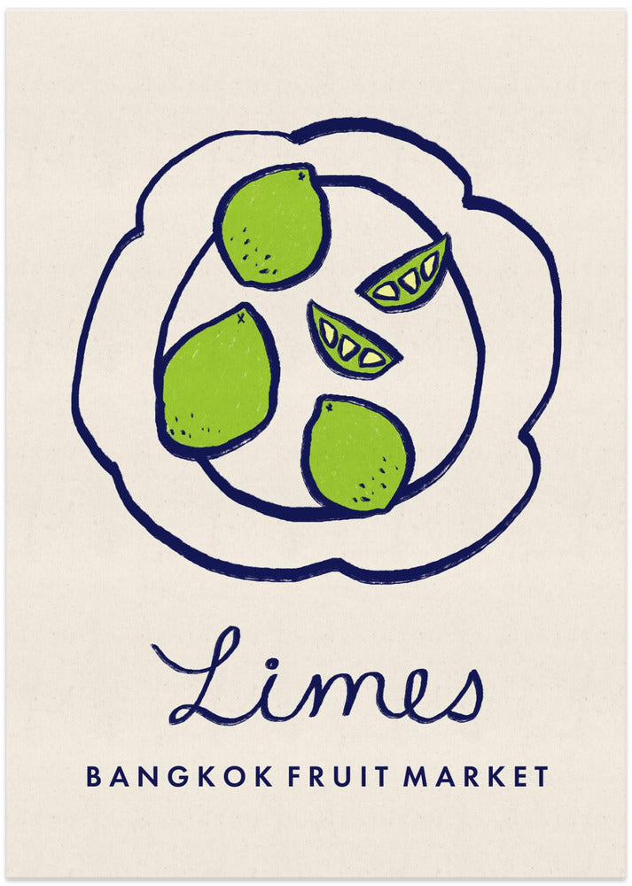 Limes Bangkok Food Market Thailand