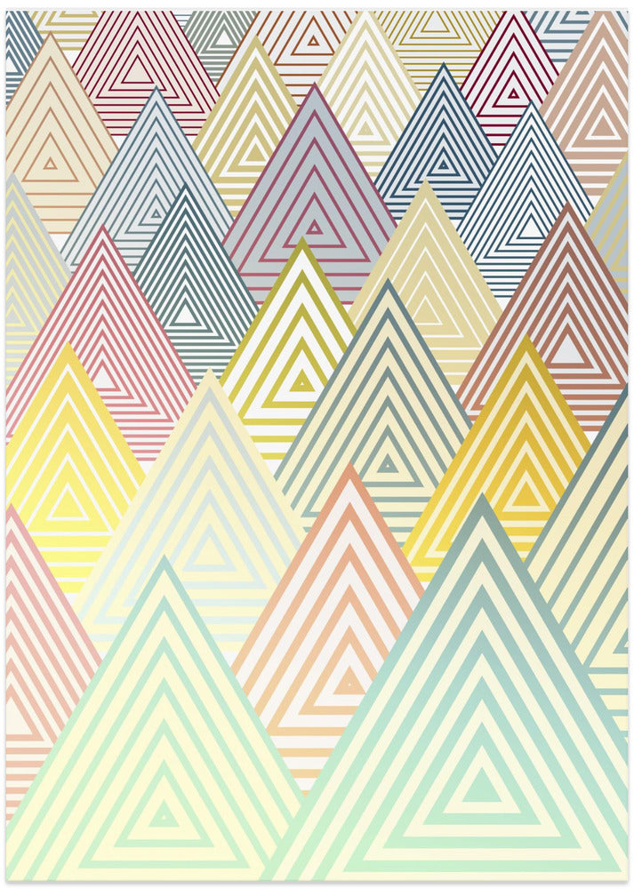 Pastel Mountains