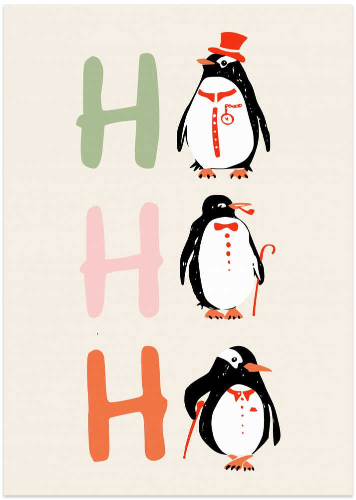 HoHoHo Festive Penguins
