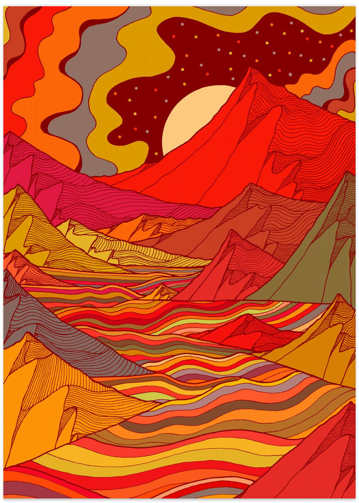 Psychedelic peaks