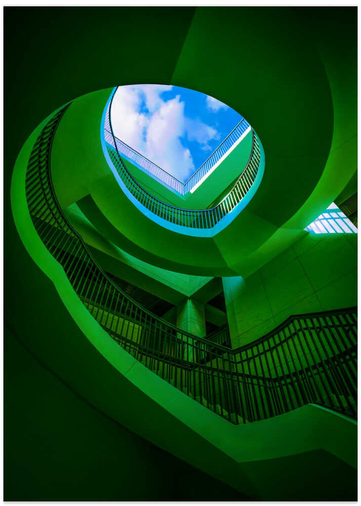 Spiral in Green