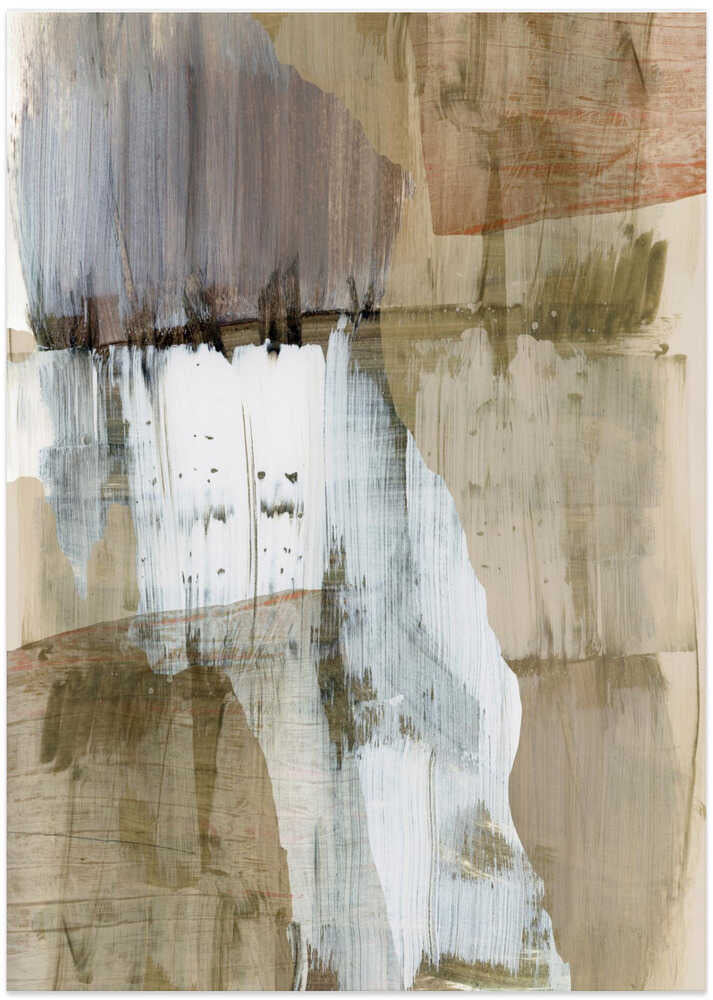 Pale Abstraction in Neutral Tones