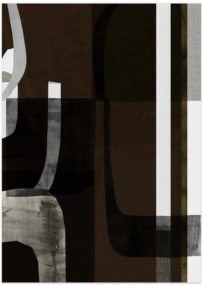 Curved and Linear Abstract Forms