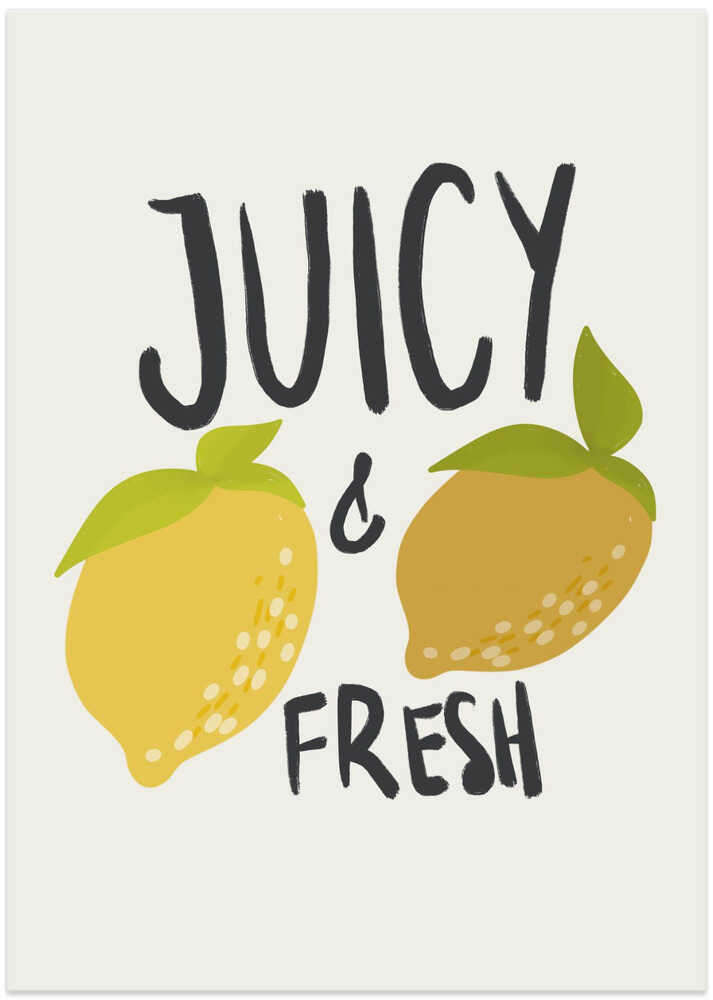 Juicy and Fresh Lemons