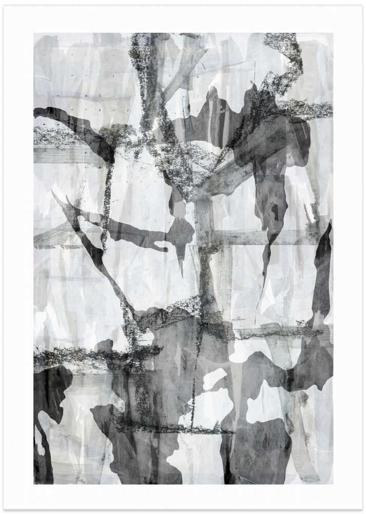 Black and Grey Collage No.1