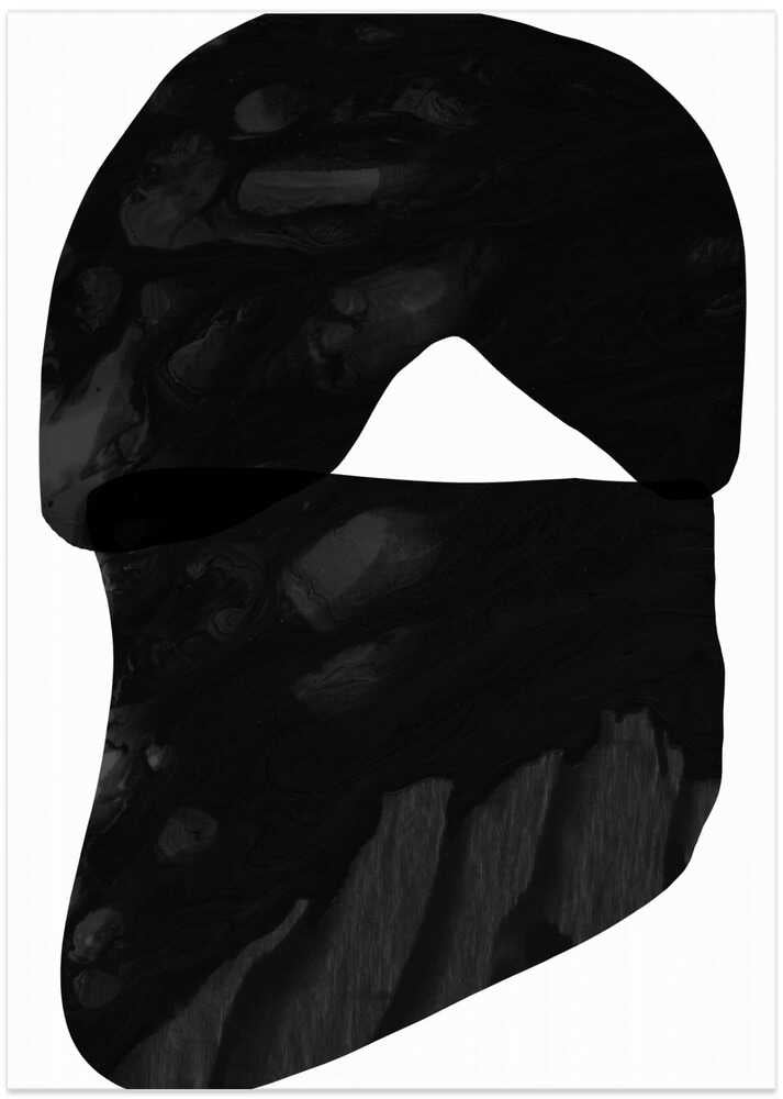 Abstract Black Forms No.1