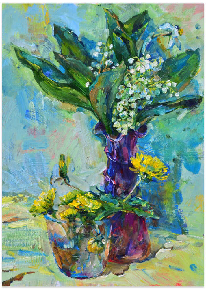 Bouquet of lilies of the valley