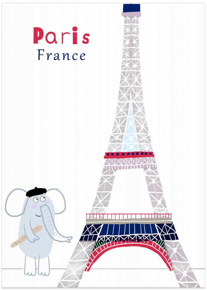 "Landmark25" Eiffel Tower, Paris