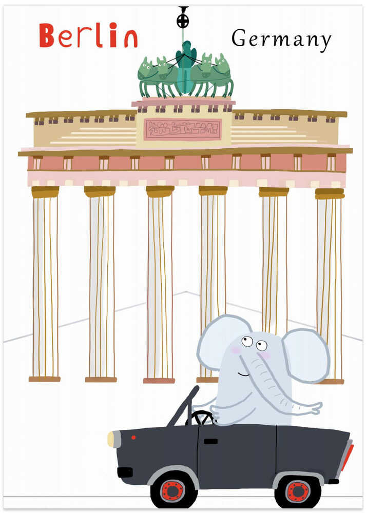 "Landmark25" Brandenburg Gate, Berlin, Germany